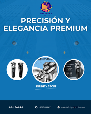 ELEGANCIA PREMIUM - [MAQUINA AFEITADORA TRIPLE NAVAJA FAST]