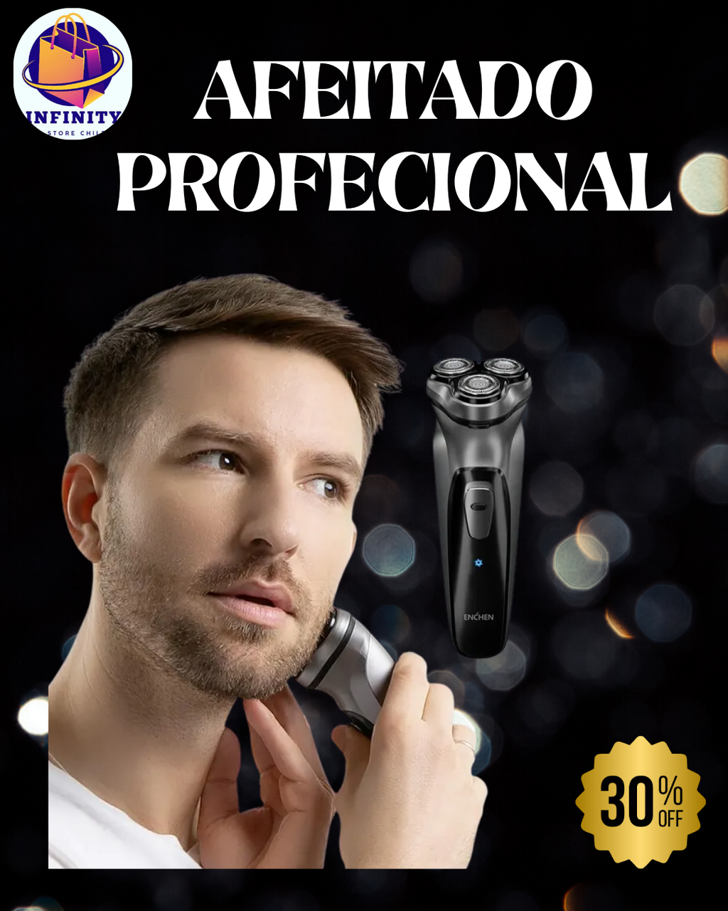 ELEGANCIA PREMIUM - [MAQUINA AFEITADORA TRIPLE NAVAJA FAST]